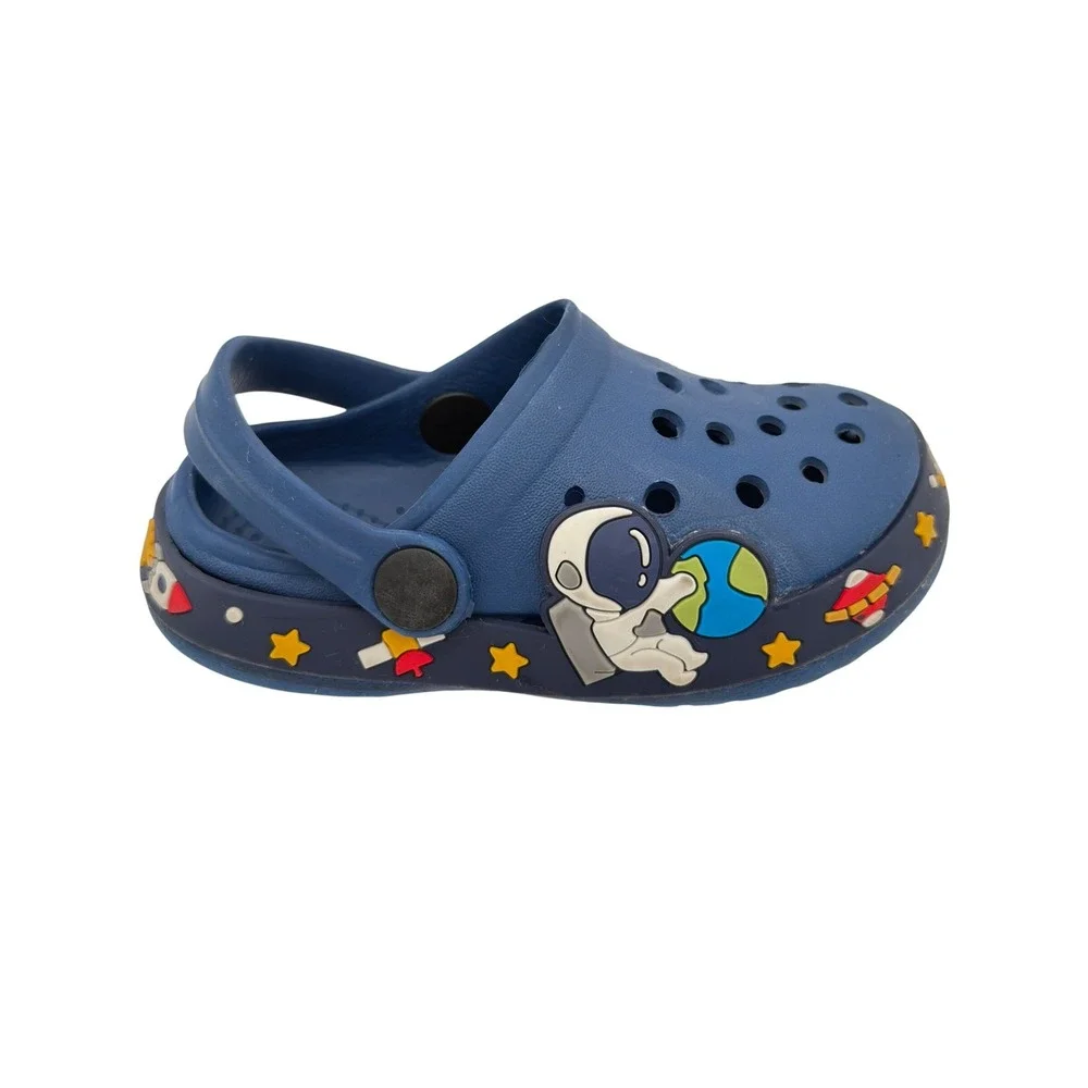 Crocs Kids Space Astronaut Clogs Navy Blue EU 25‎ C8 Toddler